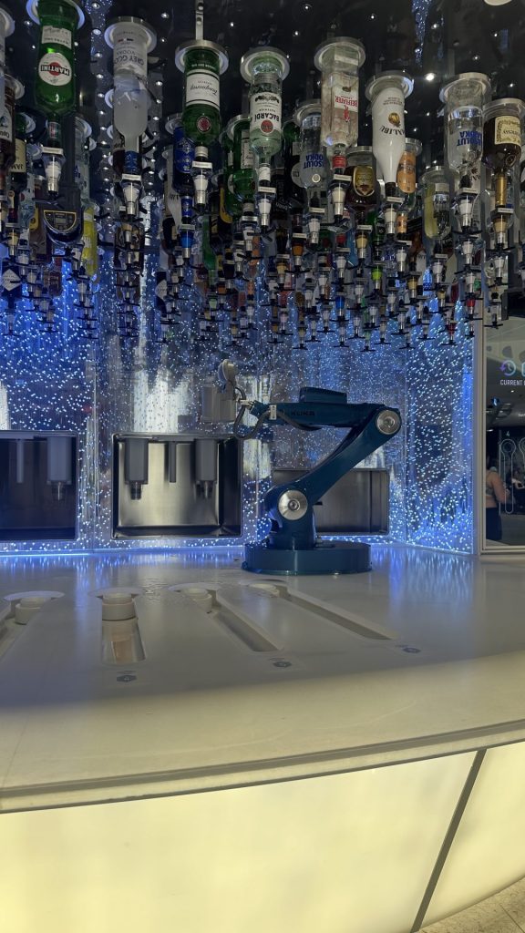 Bionic Bar onboard Royal Caribbean's Oasis of the Seas