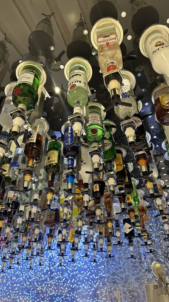 Bionic Bar onboard Royal Caribbean's Oasis of the Seas