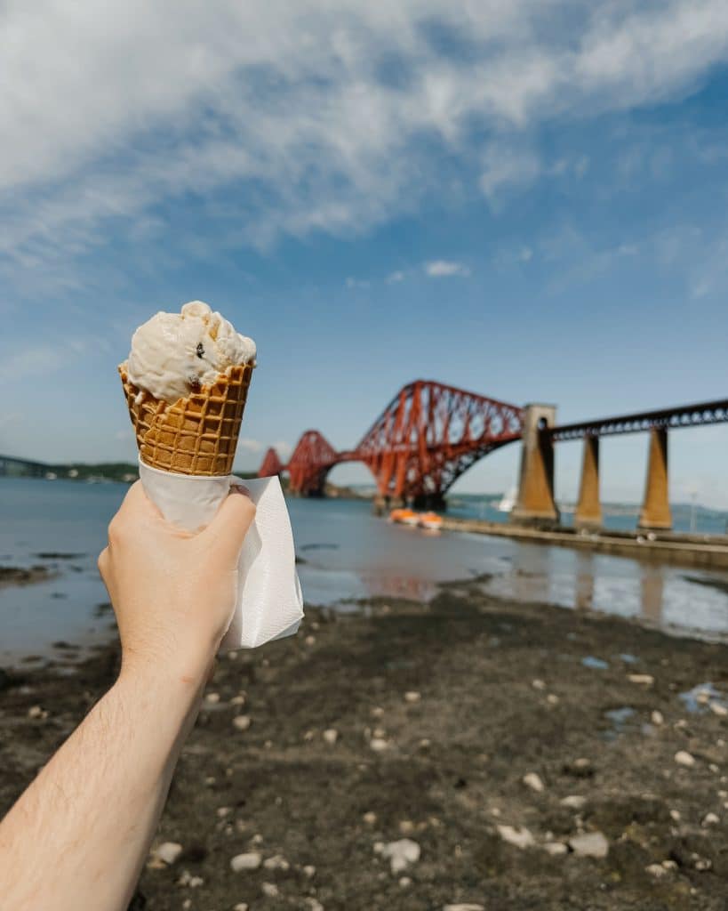 Photo of icecream at The Railbridge in South Queensferry