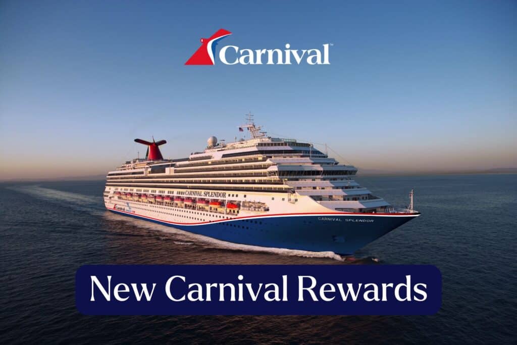 New Carnival Rewards programe