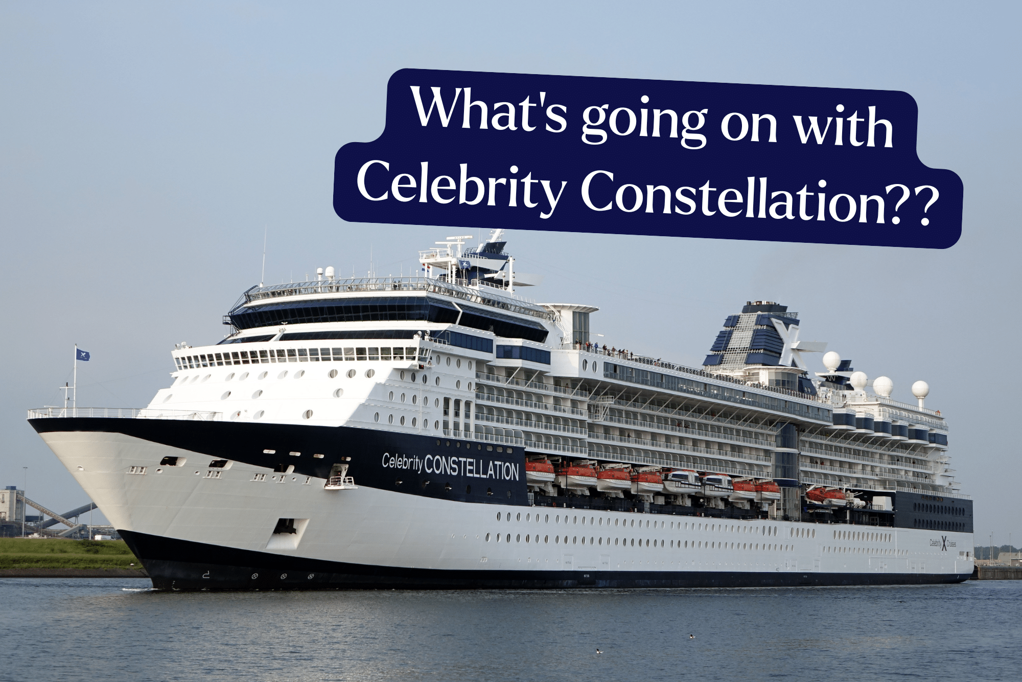 Celebrity Constellation Currently Without Power Off Italy - Passengers Face Tough Conditions