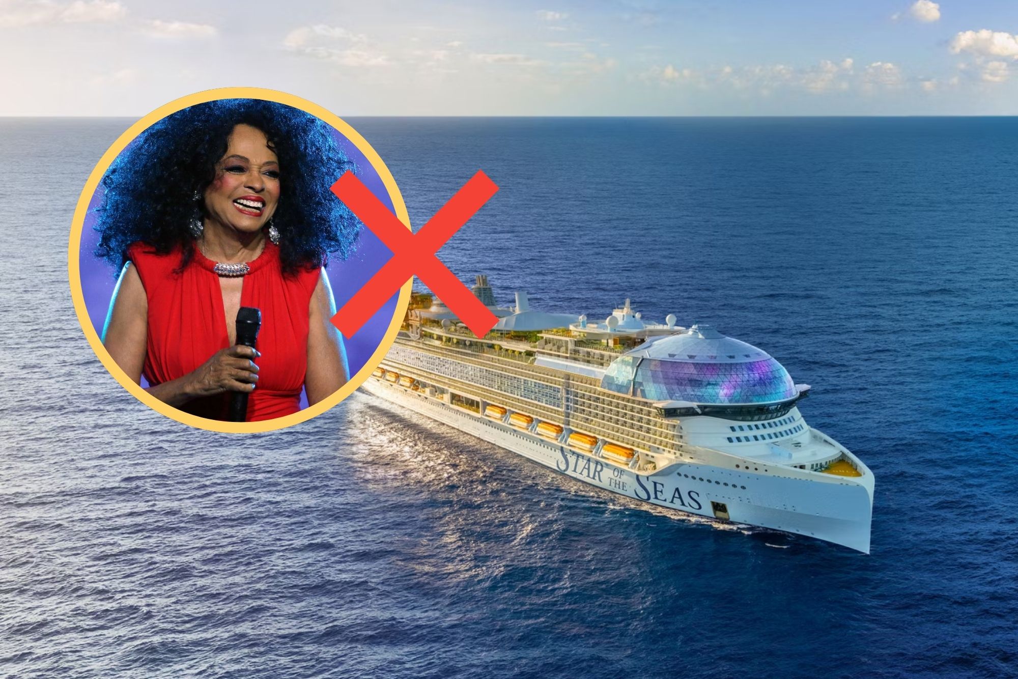 Diana Ross cancels apperance on Royal Caribbean's Star of the Seas