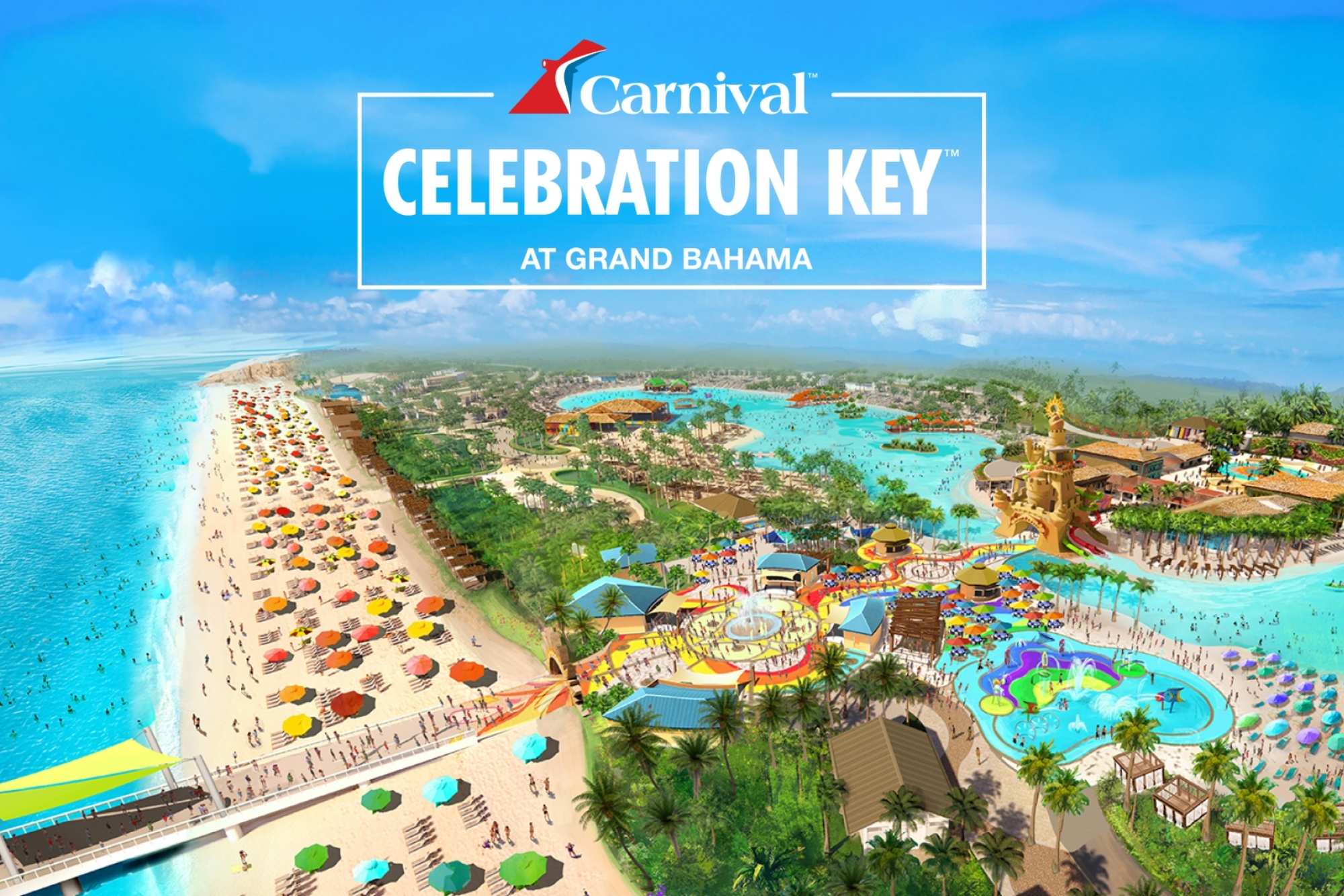 Carnival Cruises' Brand New Resort, Celebration Key