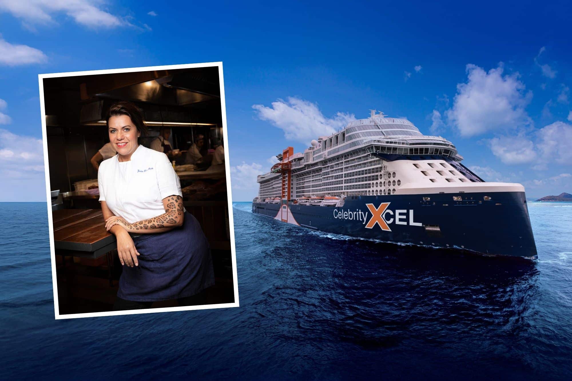 Celebrity Cruises Names Brazilian Chef Janaina Torres as Godmother of Celebrity Xcel
