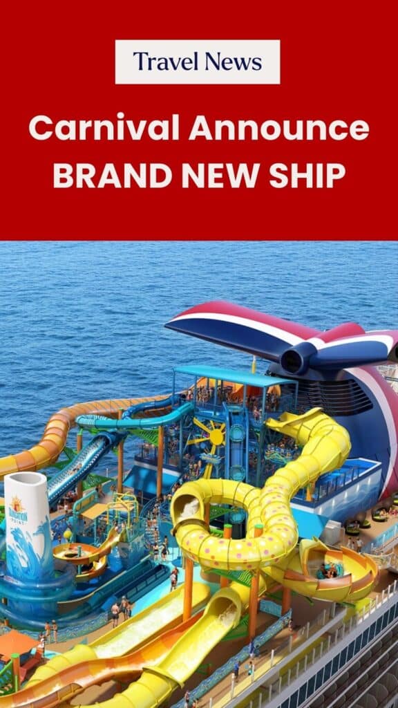 Carnival Cruises announce new ship: Carnival Festivale