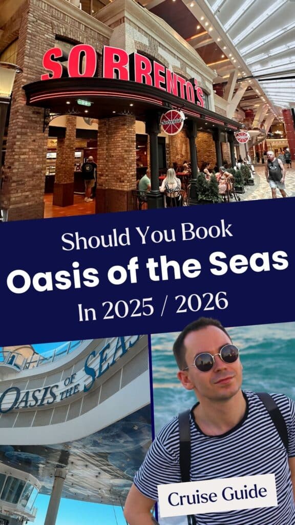 Photo of Sorrento's onboard Oasis of the Seas.
