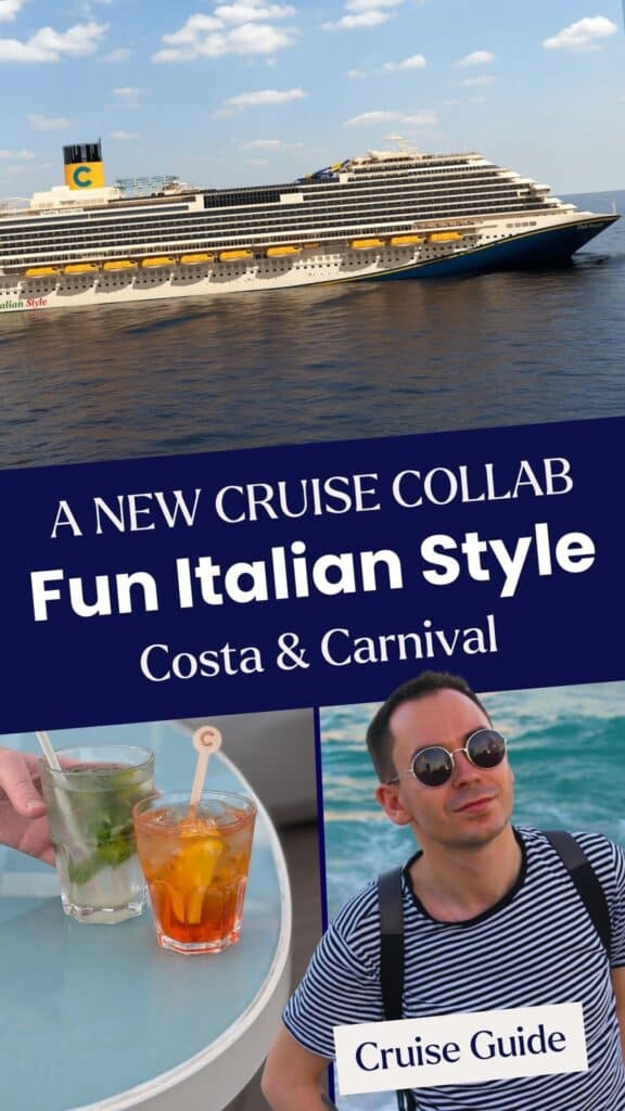 A new cruise collab - Fun Italian Style between Costa & Carnival