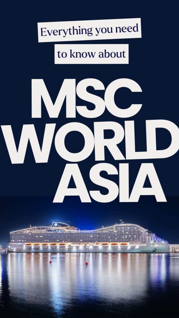 MSC Cruises | MSC World Asia | Owen Places | Cruise Blog