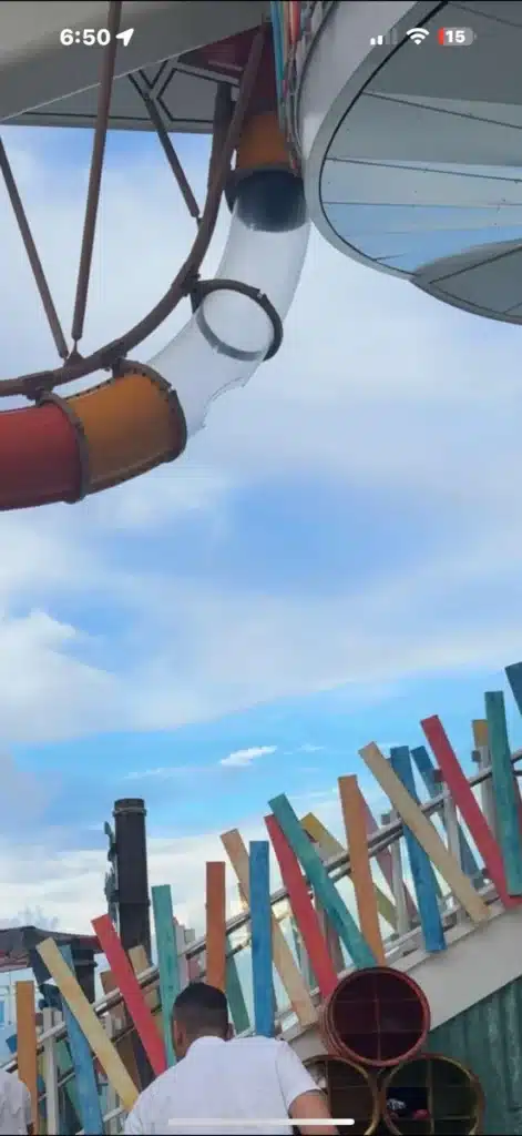Icon of the Seas waterslide
