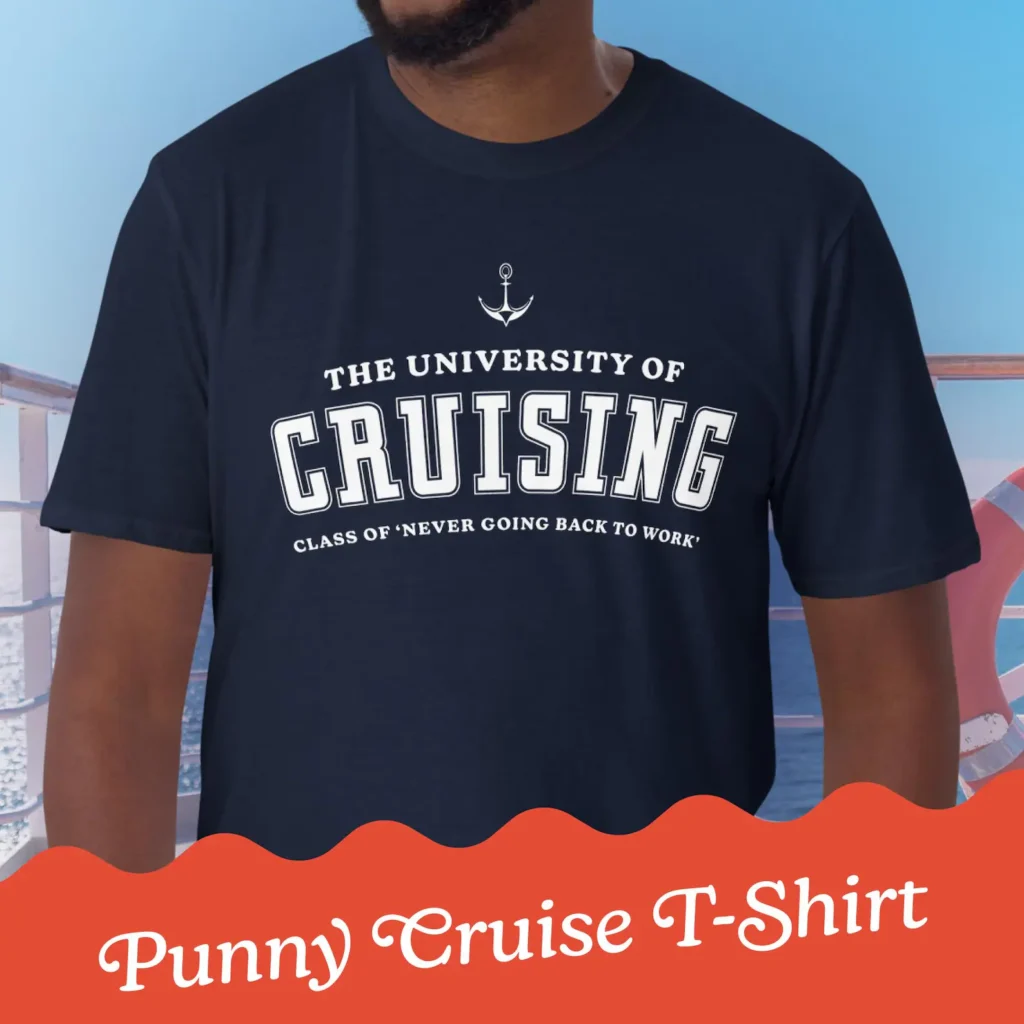Cruise T-Shirts that says "The University of Cruising" - Find Owen Places on Etsy