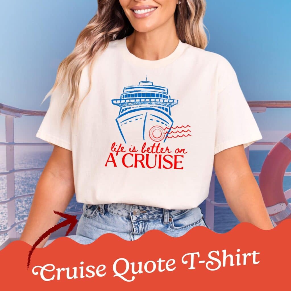 Cruise T-Shirts that says "Life is better on a cruise" - Find Owen Places on Etsy