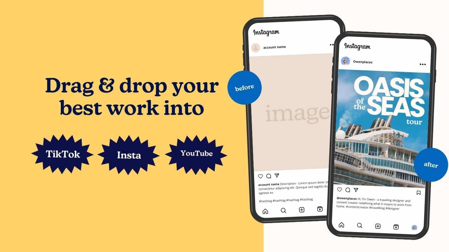 Media Kit Template for Canva
