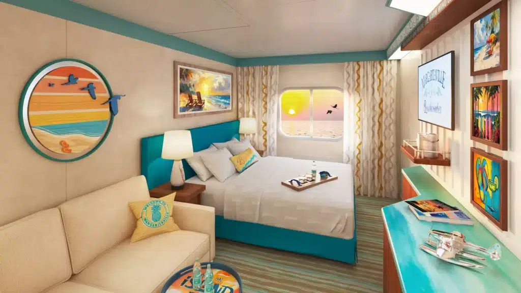 Margaritaville at Sea Beachcomber Oceanview stateroom