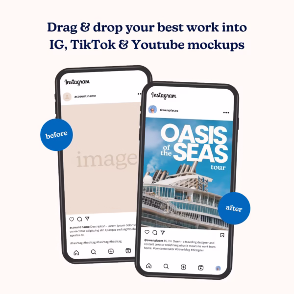 Media Kit Template for Canva | UGC | Content Creator