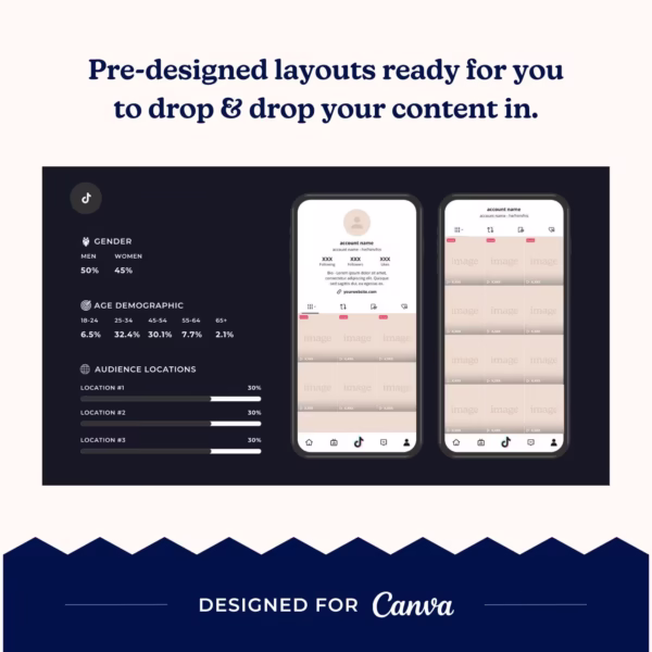 Media Kit Template for Canva | UGC | Content Creator