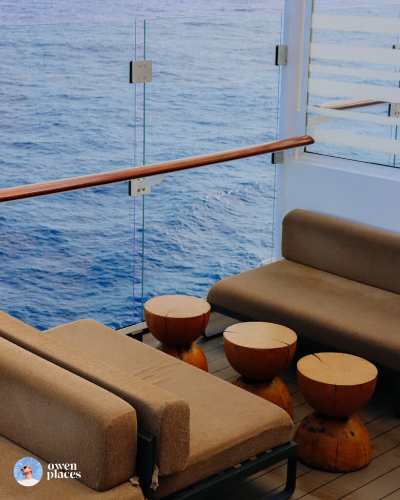 Sunset Bar onboard Celebrity Beyond | Owen Places Review