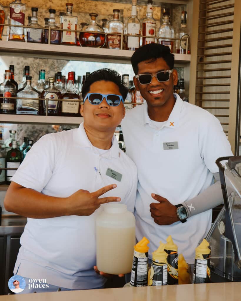 Sunset Bar onboard Celebrity Beyond | Owen Places Review