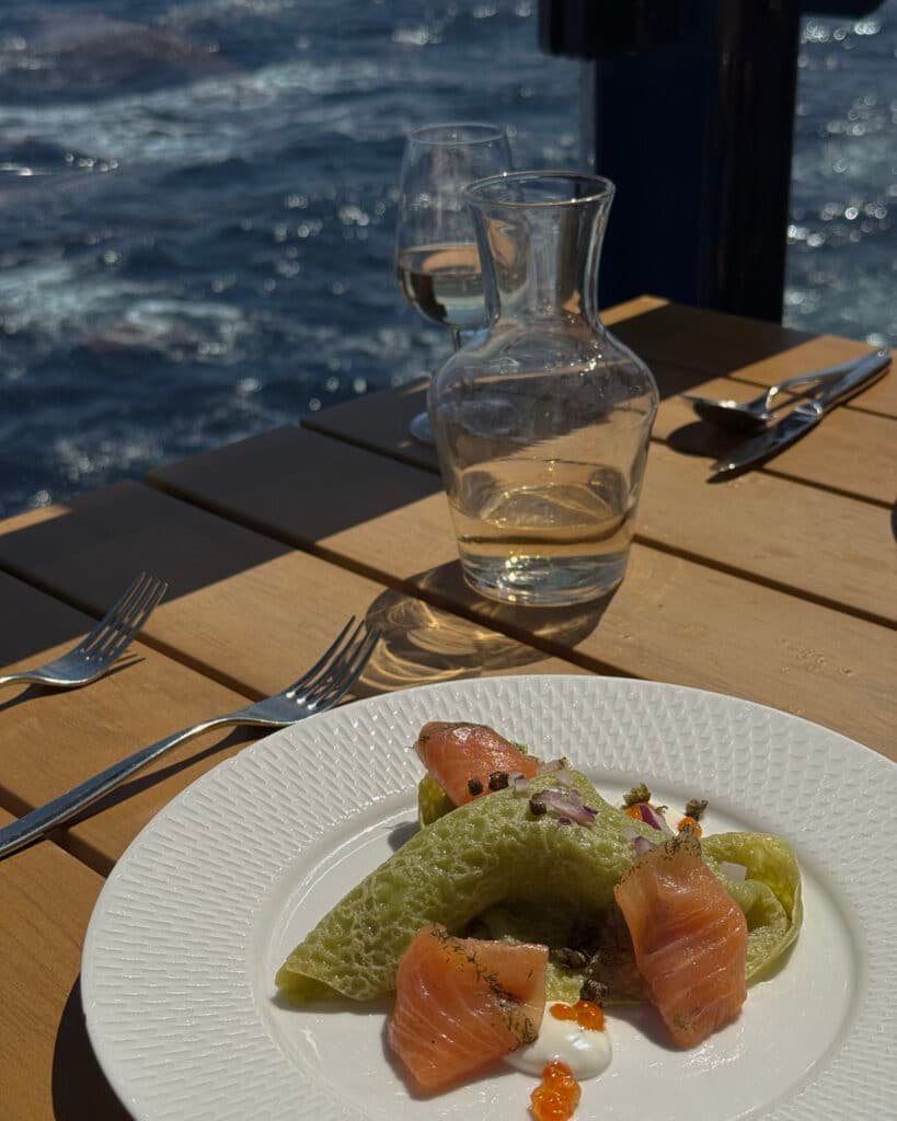 Photo of lunch from Sur Mer onboard Mein Schiff Relax
