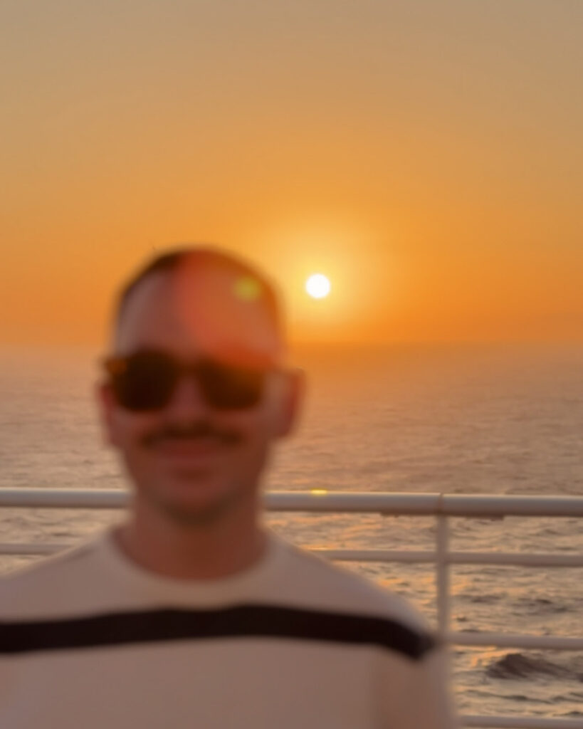 Owen onboard Mein Schiff Relax