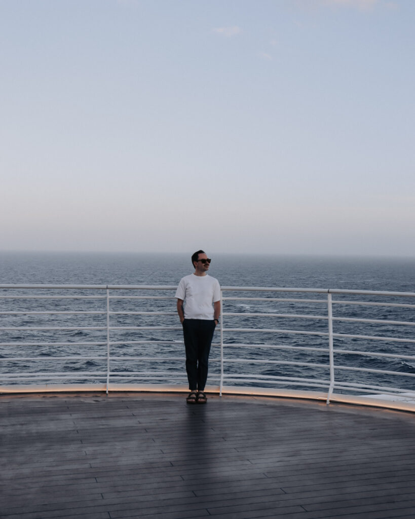 Owen onboard Mein Schiff Relax