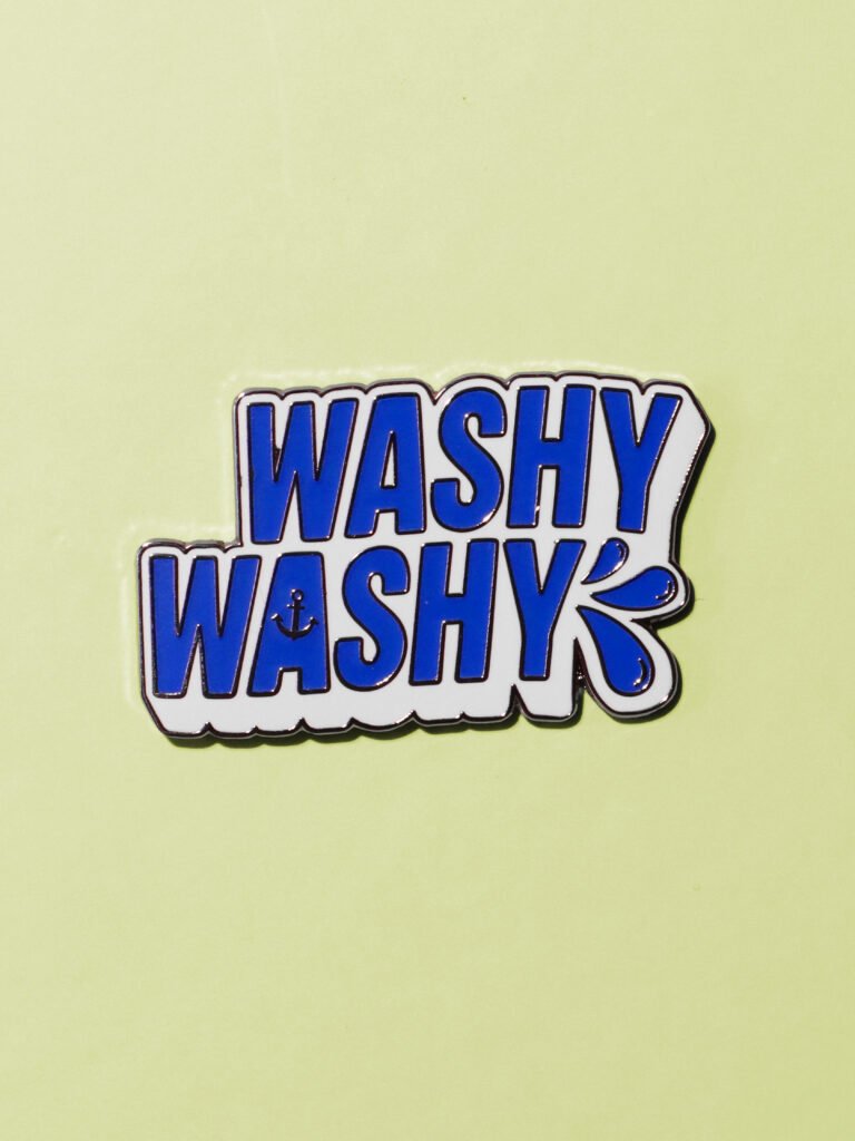 Owen Places Shop - Washy Washy - Enamel Pin