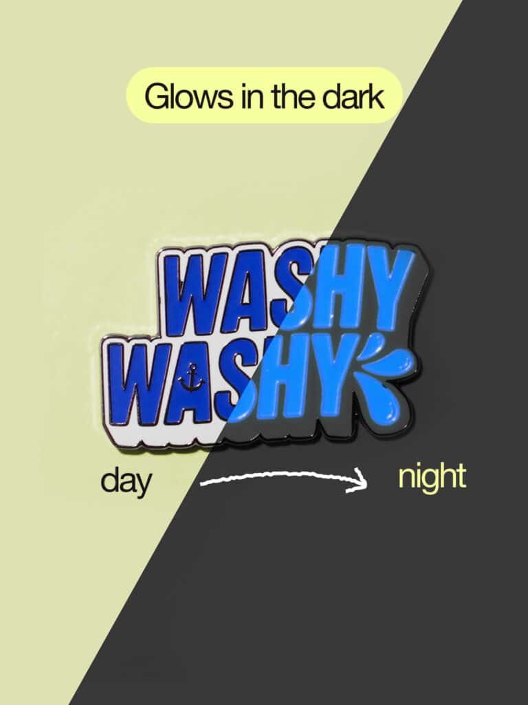 Owen Places Shop - Washy Washy - Enamel Pin