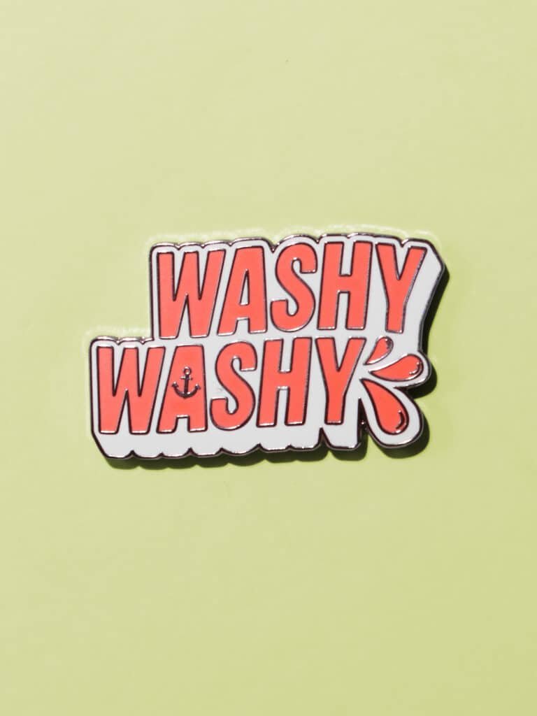 Owen Places Shop - Washy Washy - Enamel Pin
